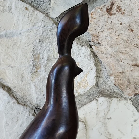 Solid wood quail figure - Picture 3 of 5